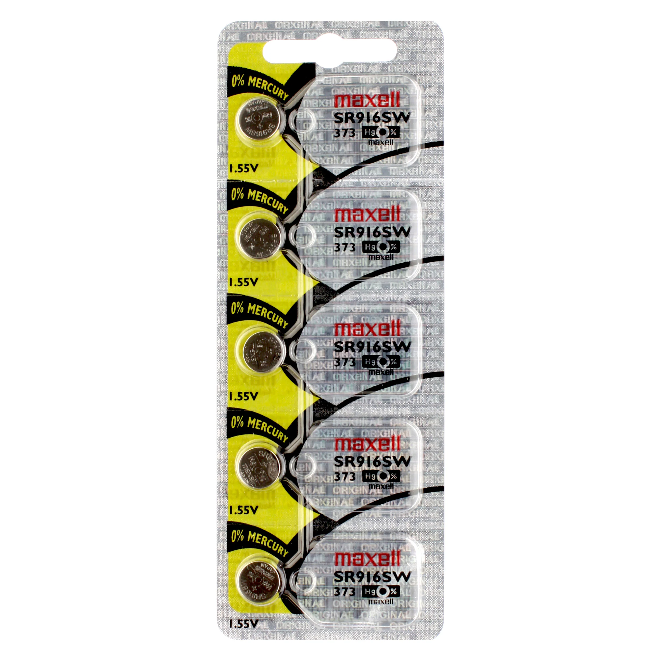 Maxell Watch Battery 373/ SR916SW (Price is shown for 1 piece and order exact quantity of battery you need)