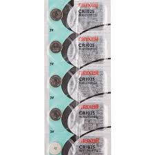 Maxell Watch Battery CR1025 (Price is shown for 1 piece and order exact quantity of battery you need)