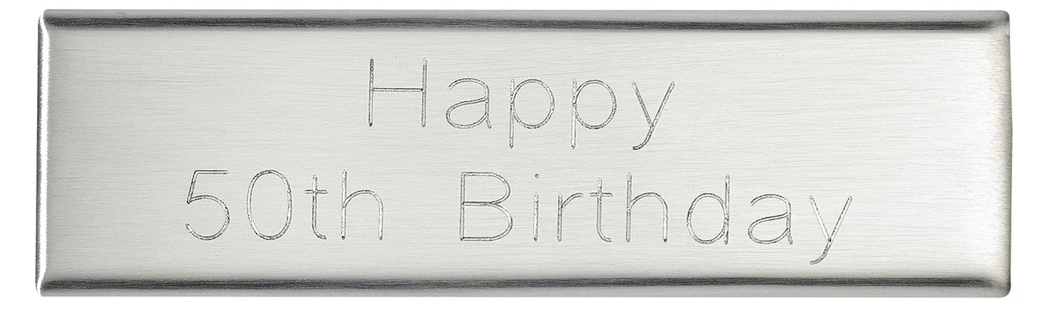 Quartz Gift Clock With Engraving Plate - EC2823 - Image 2