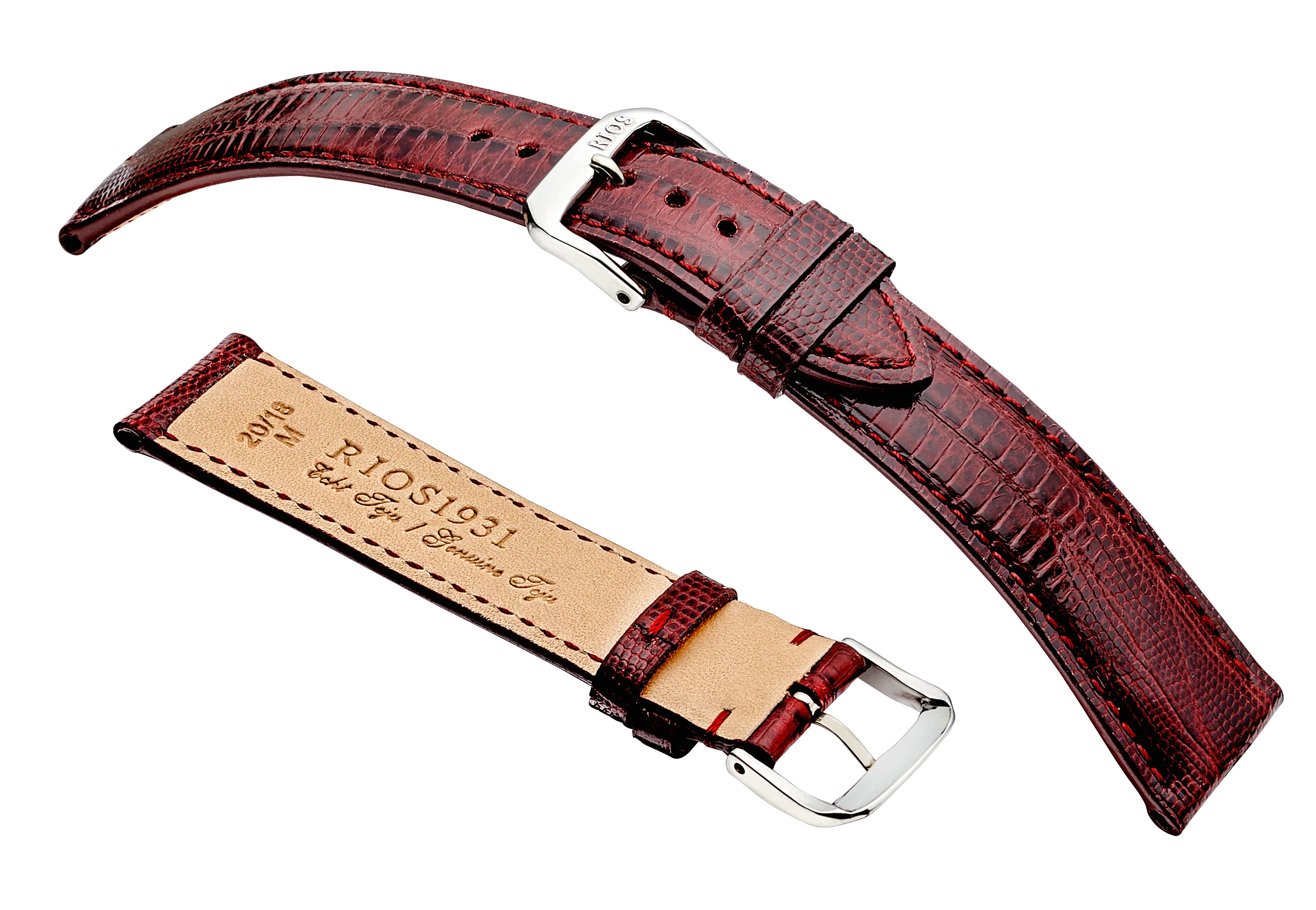 RIOS1931 Avenue - Genuine Teju Lizard Leather - Shiny Finish R222 - Image 6