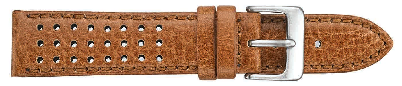 ALPINE Smooth Stitched Perforated Leather 406